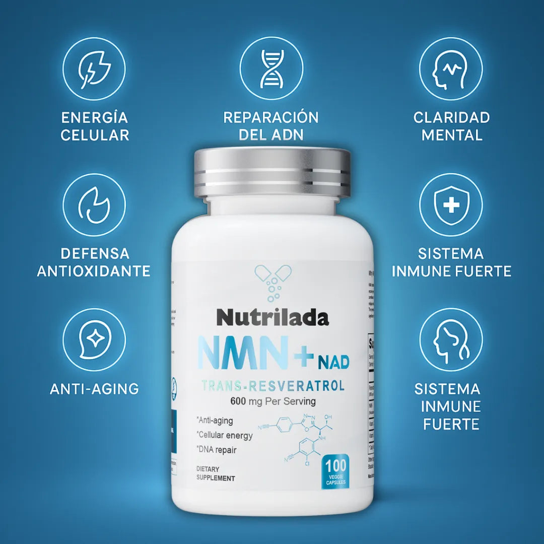 Nutrilada NMN+NAD Trans-Resveratrol