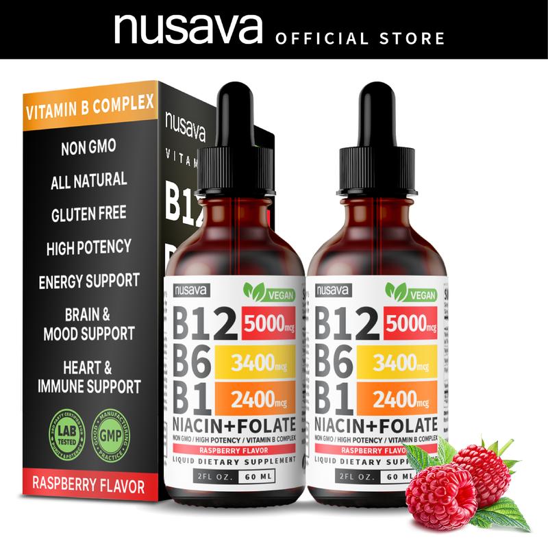 Complejo B Líquido | Multivitamínico 5 en 1 | 100% Natural