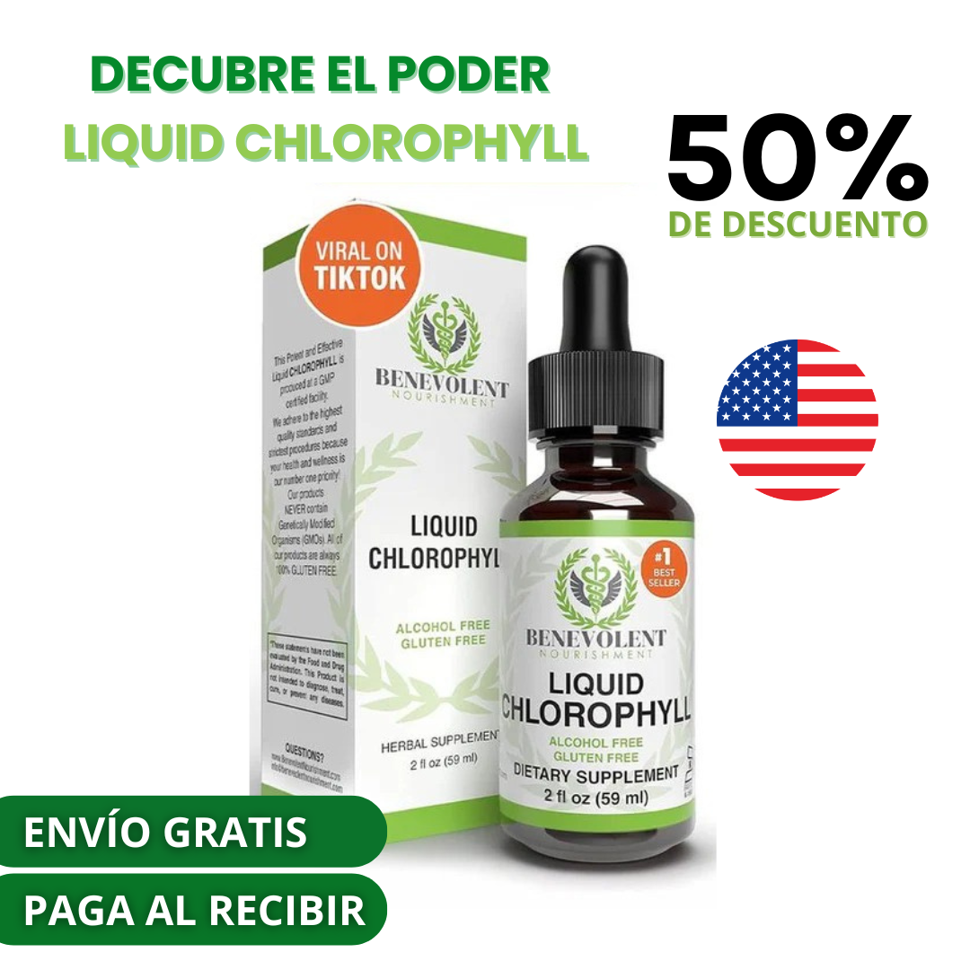 Clorofila Líquida Benevolent🍃 | La opción natural para sentirte mejor cada día!
