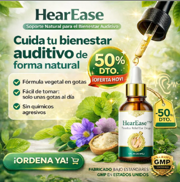 HearEase | Gotas para Eliminar el Tinittus