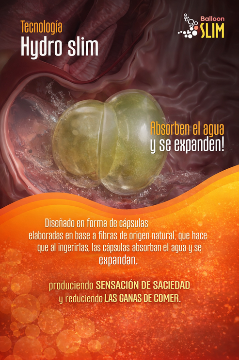 Balloon Slim 60 Cápsulas – Controla tu apetito y reduce porciones de forma natural.