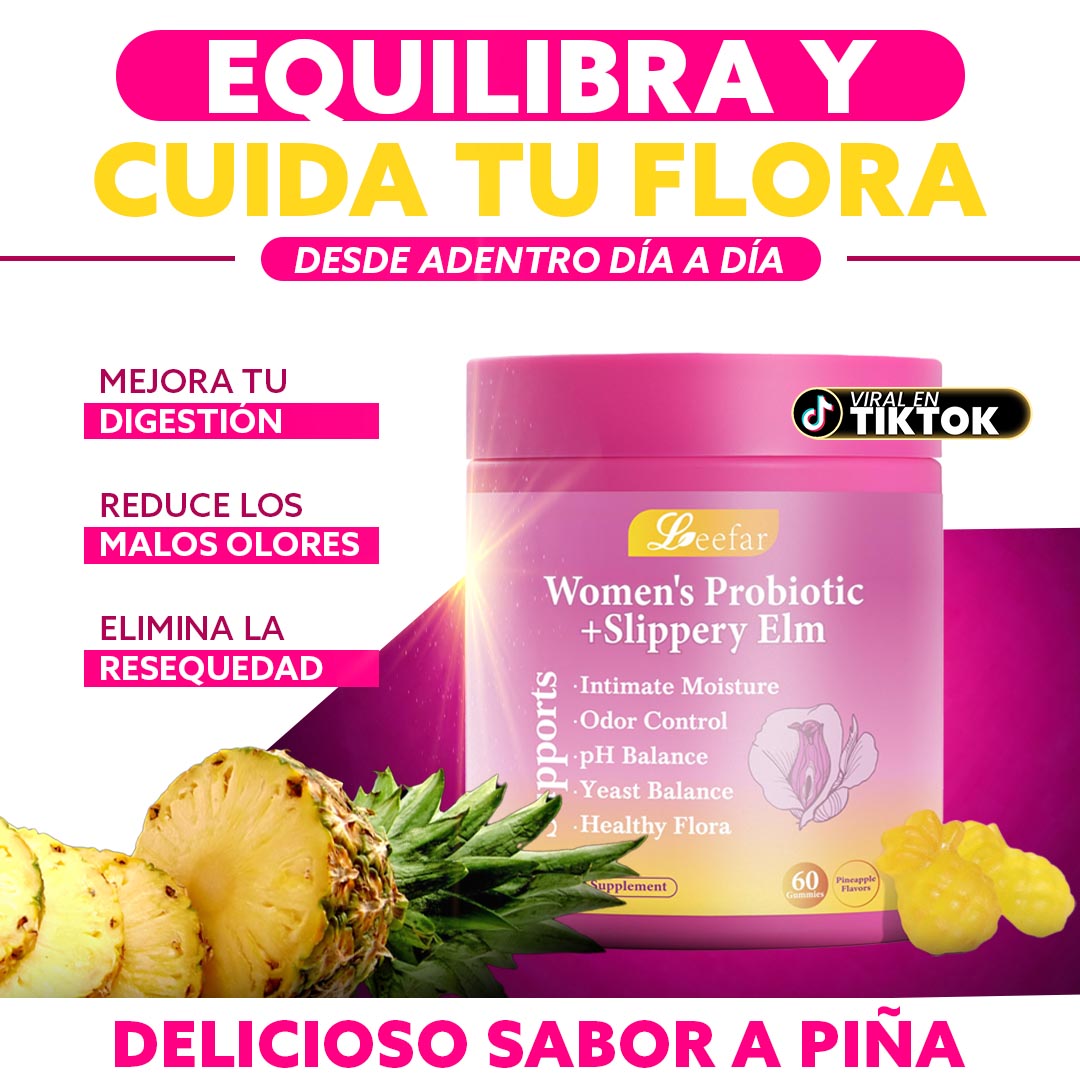 Leefar® Women - 60 Gomitas Probióticas
