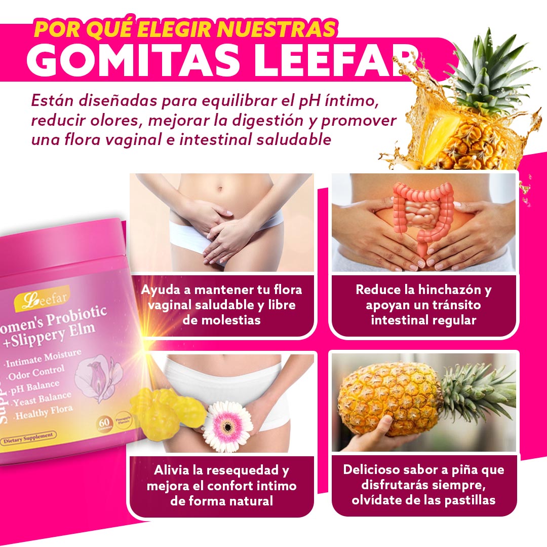 Leefar® Women - 60 Gomitas Probióticas