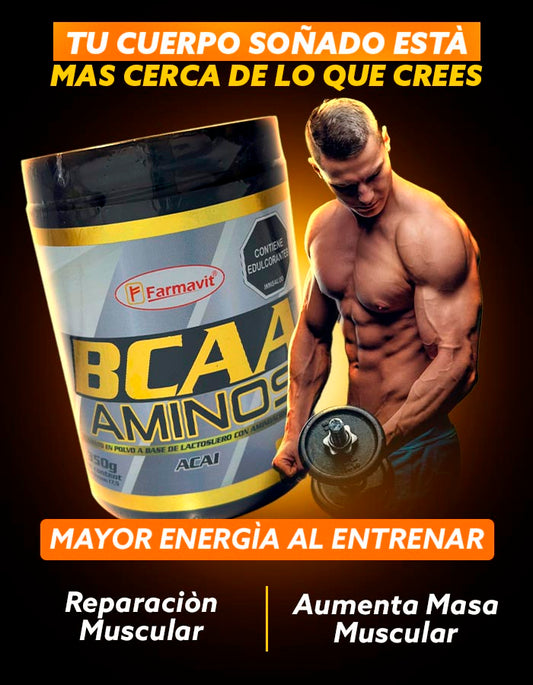 Aminoácidos BCAA - Impulsa tu Rendimiento y Recuperación
